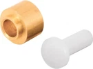 C.r. Laurence G3116 Crl 11/32" Brass Replacement Sliding Window Roller With Axl. Fixed Price $30.00.