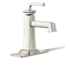 Kohler Riff K-27400-4-SN Single Hole Bathroom Sink Faucet Polished Nickel New. Fixed Price $235.60.