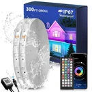 Fussion Outdoor Led Strip Lights Waterproof 300FT (2 Rolls 150FT) With Rem.... Fixed Price $33.72.