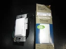 Lutron Diva 600W Dimmer Wall Switch White DV-600PR-WH. Fixed Price $19.90.