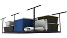 Fleximounts 4X8 Overhead Garage Storage Rack, Adjustable Organ.... Fixed Price $458.50.