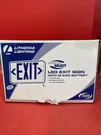 Lithonia Lighting Led Exit Sign W/xtra Face Plate. Fixed Price $22.00.