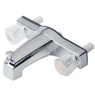Mobile Home Two Handle 8" Tub Shower Faucet Diverter Chrome Finish. Fixed Price $34.95.