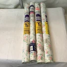 Pfaltzgraff Tea Rose Magic Cover Contact Paper Shelf Liner Vintage Floral 4 Roll. Fixed Price $55.00.