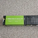 Peak Black Aluminum Railing & Stair Picket Spacer 50311. Fixed Price $110.50.
