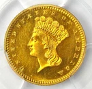 1888 Proof Indian Gold Dollar G$1 Coin - Certified Pcgs Details (pf / Pr). Fixed Price $3191.30.
