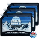 Shock Reusable Ice Packs For Cooler, 14"X10" - Long Lasting Cold Freezer. Fixed Price $53.97.