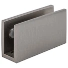 Crl EH39 Brushed Nickel Long Set Screw Clamp For 1/4" To 5/16" Glass. Fixed Price $15.05.