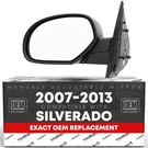 Driver Side Mirror Replacement Compatible With 2007-2013 Chevrolet Silverado .... Fixed Price $111.39.