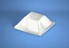 Bumper Specialties Self-stick Rubber Pads, Clear, 20.6MM X 7.6MM, 14-PACK. Fixed Price $5.00.