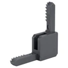 Gray Square Storm Window Corner For Crl-sash Cut Fabrication Pack Of 10. Fixed Price $62.33.