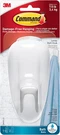 Command Bathroom 1 Hook With 2 Water-resistant Strips Damage-free White. Fixed Price $17.99.