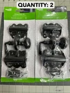 2-PACK Lot National Hardware N100-014 Black Surface Screen Storm Door. Fixed Price $44.21.