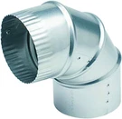 Deflecto Aluminum Elbow, 3", Silver (DE903). Fixed Price $8.09.
