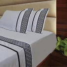 Minor Monkey 1000 Tc Egyptian Cotton Sheets Cal King Silver & Black Bed. Fixed Price $165.00.