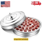 Holy Communion Tray For Churches With Lid Set Stainless Steel Cup. Fixed Price $92.39.