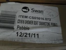 CS1616 Corner Shower Seat Swanstone Pebble. Fixed Price $299.00.