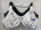 2-PACK Olga Signature Support Full Coverage Underwire Bra Black/white 38D Nwt. Fixed Price $32.00.