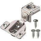 Soft Close Cabinet Hinges 1-1/4" Overlay Nickel Plated Steel (pack 50). Fixed Price $276.99.
