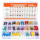 300PCS Car Fuses Assortment Kit Micro Mini Standard 2A-40A With Storage Box. Fixed Price $10.00.
