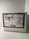 Hampton Bay Bath Fixture Chrome Finish 436788 Etched Glass. Fixed Price $29.99.