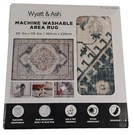Wyatt & Machine Washable Geraldine Indoor Area Rug 5 Ft 3 X 7 Inch. Fixed Price $49.77.