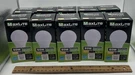 Set 60W Equivalent 9W Maxlite Dimmable Led Light Bulbs Soft White 800 Lumens. Fixed Price $19.99.