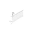 Crl Clear Round Top "bulb" Type Shower Door Bottom Seal And Wipe M6184. Fixed Price $14.00.