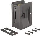 Onward 1700ORBPS-BC Pocket Door Pull With Privacy Lock Rectangular, Bronze. Fixed Price $19.95.