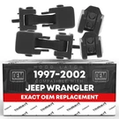 Hood Latch Set, Left & Right For Jeep Wrangler (full Door Type). Fixed Price $31.34.