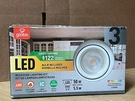 Globe Electric 3-IN Led White Gimbal Recessed Light Kit. Fixed Price $15.19.