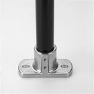 Hollaender 46-7 Base Flange Aluminum Magnesium 1-1/4" Ips (1.72" Id). Fixed Price $28.08.