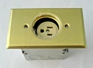 Leviton 010 5249-FBA Floor Box Assembly Brass. Fixed Price $19.95.
