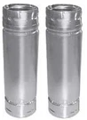 (2) Ea M&g Duravent 4PVL-36R 4" X 36" Pellet Chimney Pipe. Fixed Price $179.90.