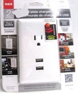 Audiovox RCA-WPW2UWR White Wall Plate With Usb-new. Fixed Price $10.99.