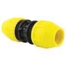 Home-flex 18-429-101 1/2 In. Yellow Underground Polyethylene Gas Pipe Coupler. Fixed Price $33.84.