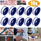 10 Rolls Plumbers Tape,pipe Sealing & Plumbing Thread Tape,ptfe Water Sealant Us. Fixed Price $8.98.