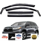Aceride In-channel Window Visors For Toyota Highlander 14-19 Rain Guards Sun (4-. Fixed Price $65.17.