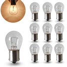 10 Pcs Car PY21W S25 12V21W BAU15S Turn Signal Light Bulb Single-contact Brak.... Fixed Price $33.62.