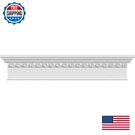 Ekena Millwork Endurathane Craftsman Crosshead Bottom Trim And Egg Dart 43. Fixed Price $122.08.