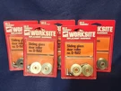 Pair 1-1/4 Steel Ball-bearing Roller Wheel, Sliding Glass Door, Replaces D1502. Fixed Price $39.63.