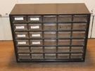 Pro-pack Black Plastic 30 Storage Organizer No Dividers 4.25"X2". Fixed Price $13.00.