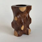 Pot Pencil Paint Brush Holder 6.5 Tall Rustic Woods Cabin Cottagecore. Fixed Price $20.20.
