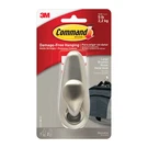 Command Large Forever Classic Hook Removable : 1-PACK (brushed Nickel). Fixed Price $14.98.