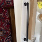 Signature Hardware 12" Solid Brass Cabinet Pull - Black. Fixed Price $29.00.