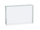 Eisco Rectangular Refraction 3 X 1.5 0.5 Inches, Colorless. Fixed Price $19.34.