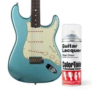 Colortone Aerosol Guitar Lacquer Spray, Teal Green. Fixed Price $35.69.