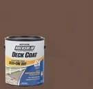 Rust Oleum Rocksolid Deck Restore Russet Exterior 6X Coat 1 Gal. Fixed Price $42.00.