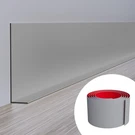 Duzzy 5IN 20FT Peel & Stick Flexible Rubber Wall Baseboard Molding Trim Cove. Fixed Price $47.57.