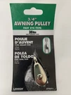 Lehigh 3/4 Awning Pulley Fast Eye Type 30 Lbs Model # 7071 Free Shipping. Fixed Price $6.99.